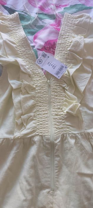 Sukienka orsay rozm. 48 żółta