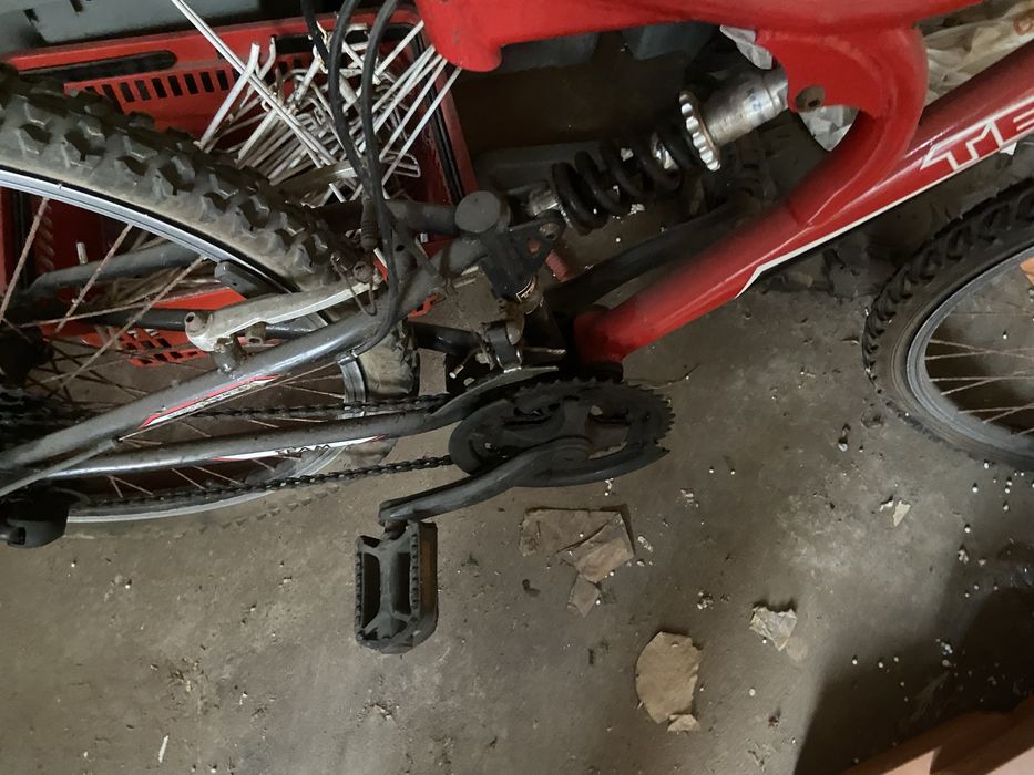 Bicicleta para desocupar