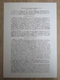 Komunikat informacyjny "POBUDKI" nr 20,  14.V.1940
