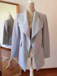 Blazer cinza claro Zara