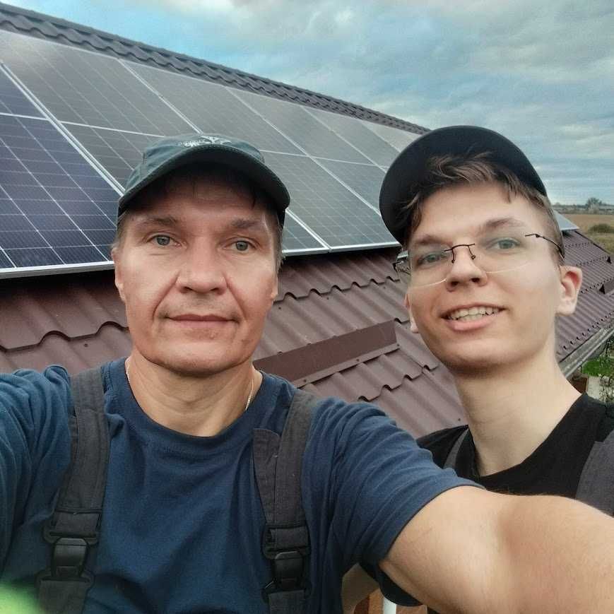 Монтаж і підключення СЕС (інвертор, АКБ, фотомодулі, моніторинг) Львів