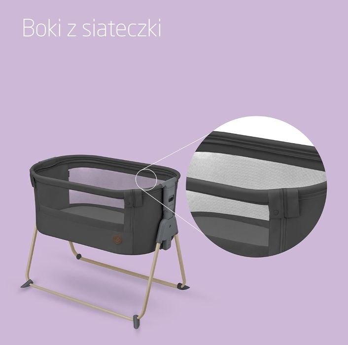 Maxi-Cosi Tori 2 w 1 Łóżeczko dostawne, Kołyska dostawna, kompaktowe