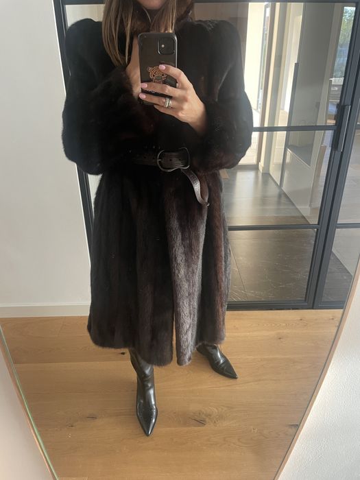 Czekoladowe futro z norek