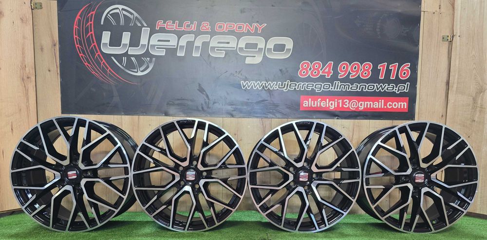 NOWE ALUFELGI SEAT 19x5x112 - Altea,Leon,Terraco,Ateca