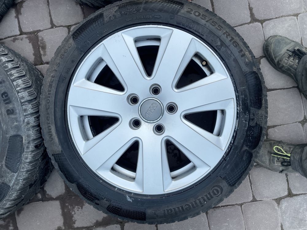 Диски титани 5 112 R16 ET45 Audi Volkswagen Skoda