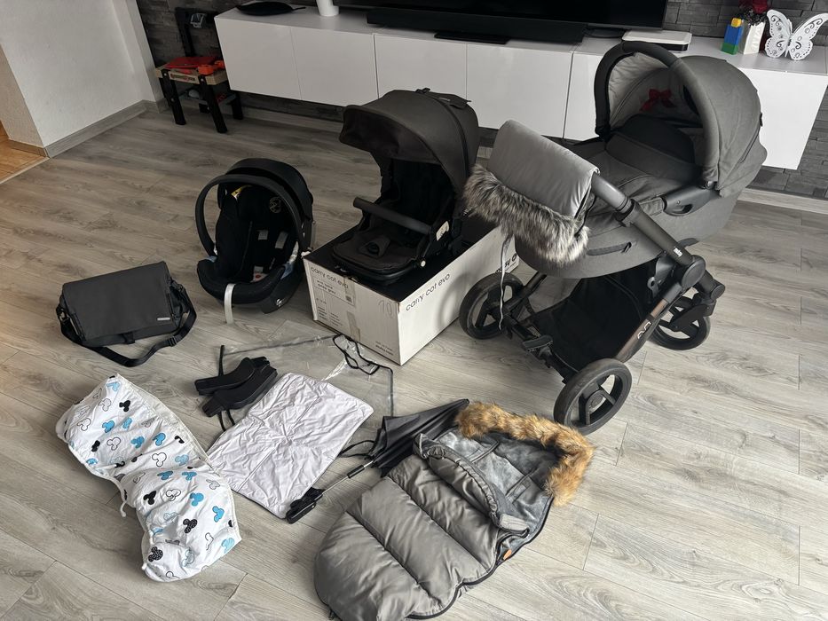Wózek 3w1 Mutsy Evo 2 zestaw