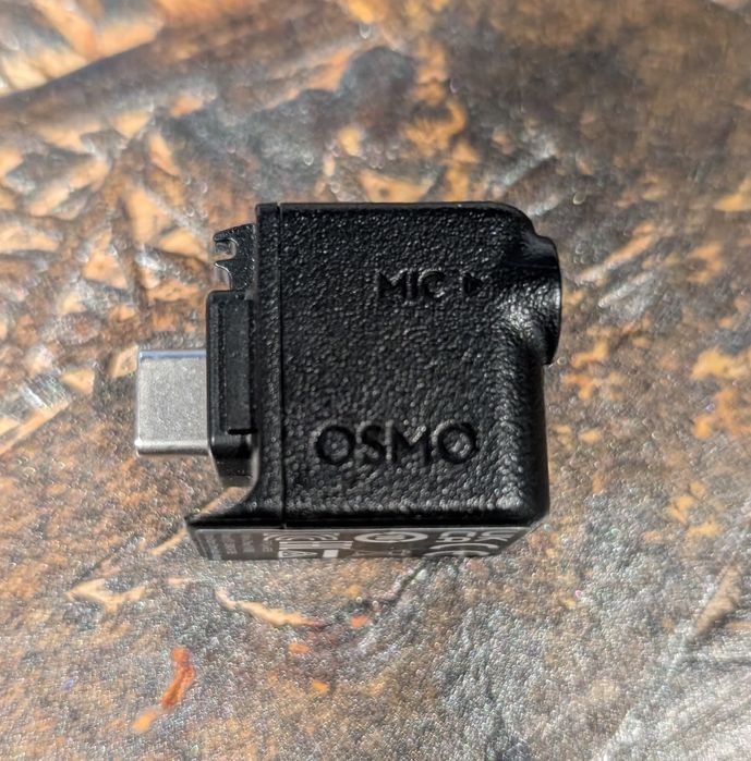 Adaptador de Audio DJI Osmo Action 4 e 5 NOVO