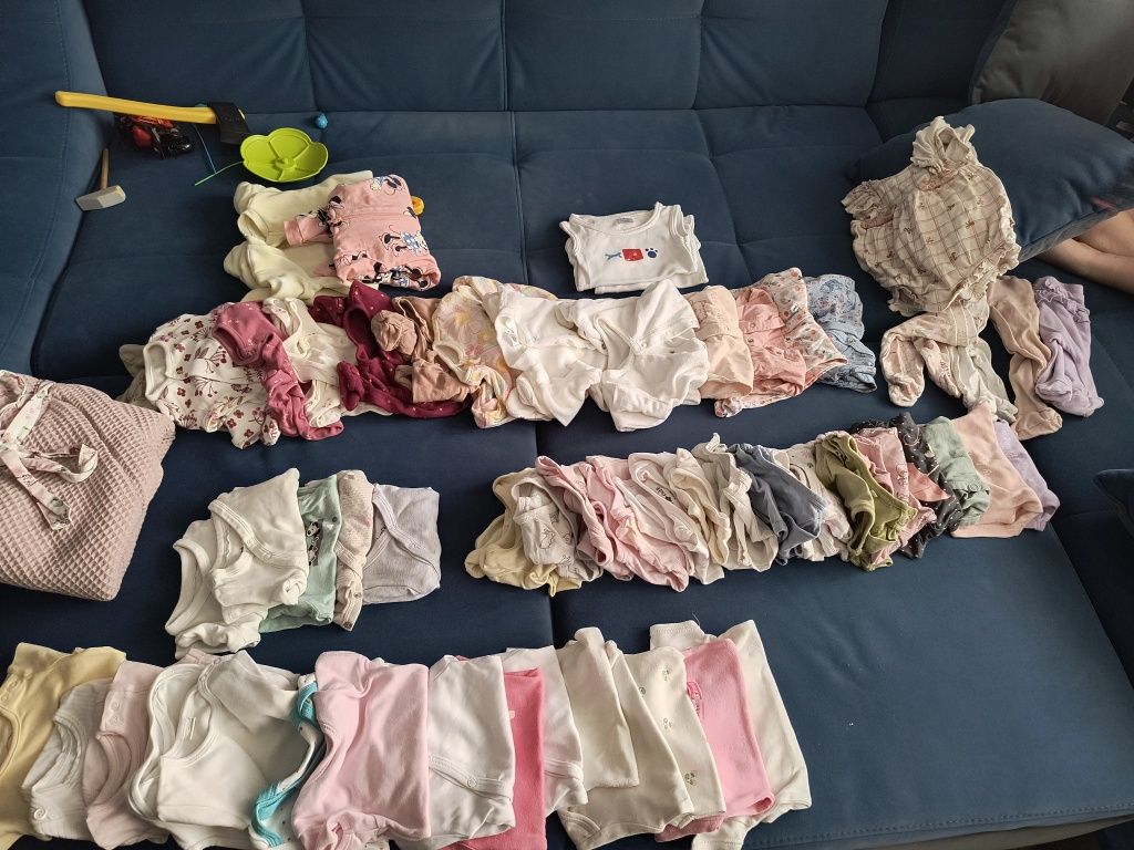 Paczka ubanek 56 ubranka stan bardzo dobry