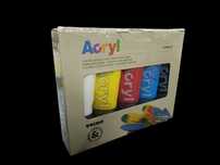 Farby akrylowe tubki Acryl 5x75 ml