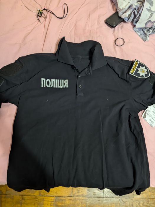 Футболка поло поліція