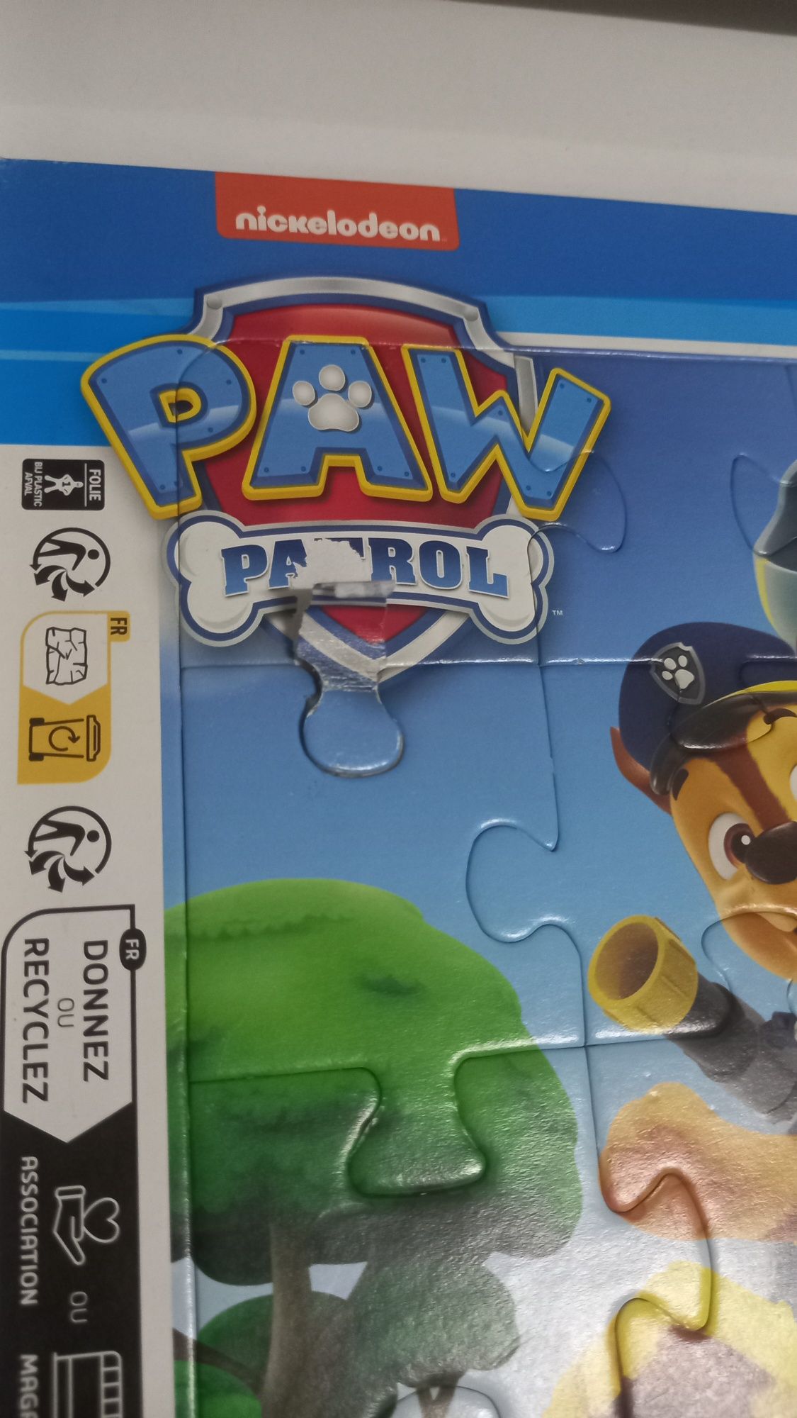 Conjunto de 4 Puzzles (1 deles tem um pequeno dano)