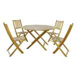 Conjunto Jardim mesa e cadeiras