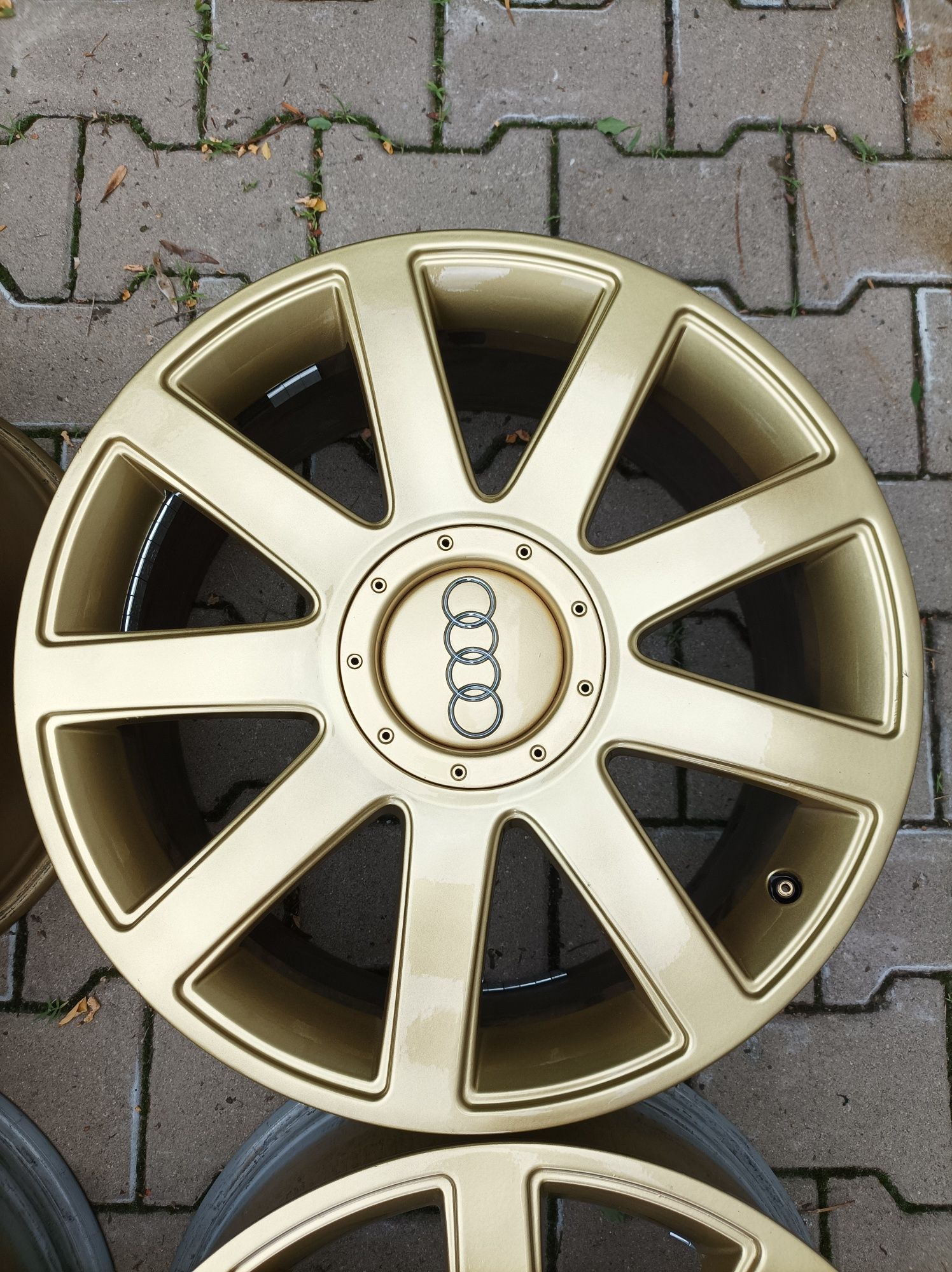 Audi A3 A4 A6 Felgi 18 Złote 5x112 et43 S-LINE