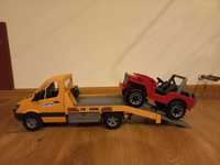 Bruder Mercedes Sprinter pomoc drogowa  + Jeep Willys