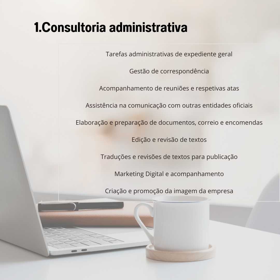 Assistente virtual- admistrativo e gestão