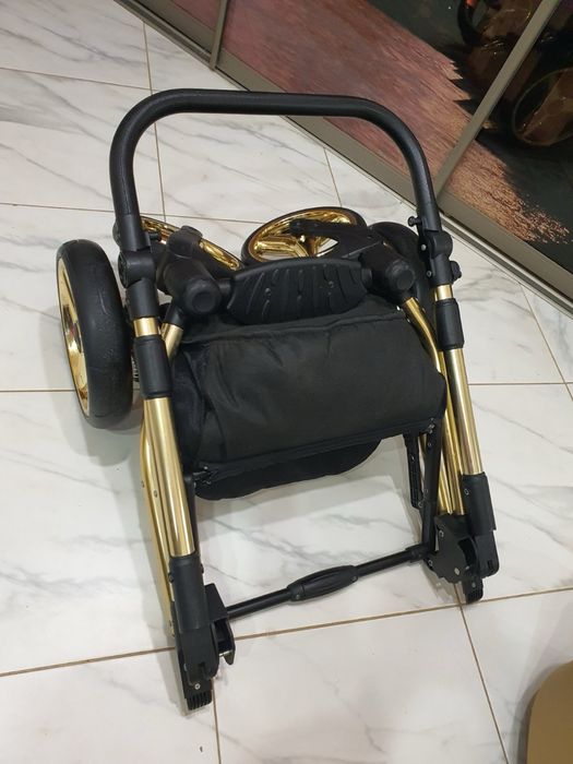 Коляска 3 в 1 Adamex Barcelona Polar (Gold)