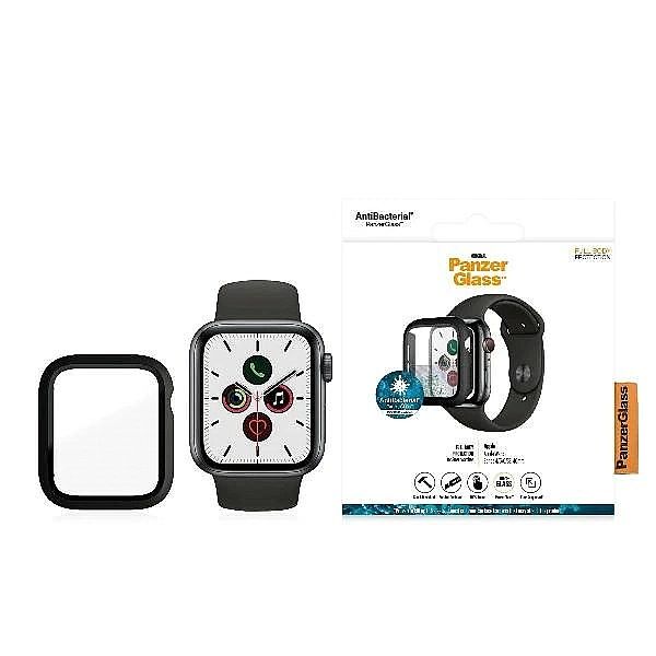 Etui PanzerGlass Full Body na Apple Watch 4 / 5 / 6 / SE 40 mm - czarn