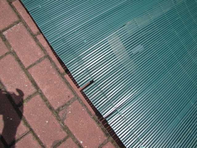 Osłona na płot 5x1,5 m syntetyczna PVC Osłona prywatności do ogrodu