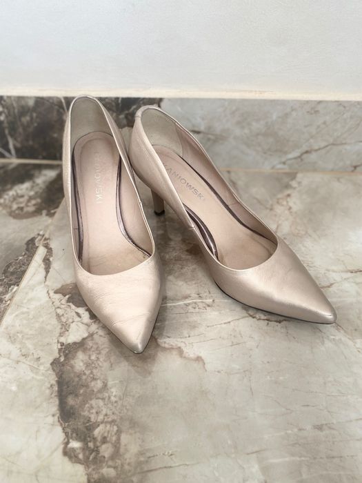 Туфлі лодочки шкіряні 38 розмір