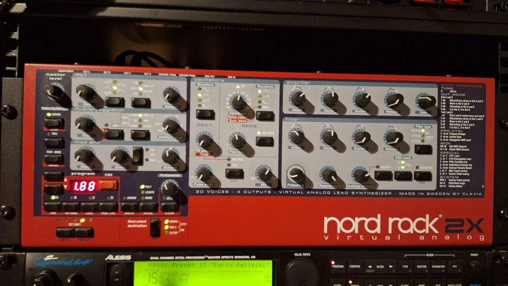 Nord Rack 2X - 20-Voice Rackmount Virtual Analog Syntezator