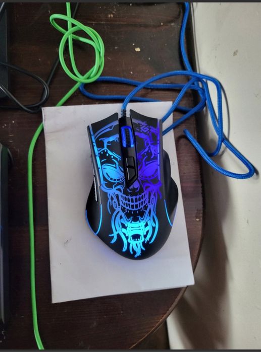 Myszka Przewodowa Dla Graczy Defender GM 928 Mysz Gamingowa RGB