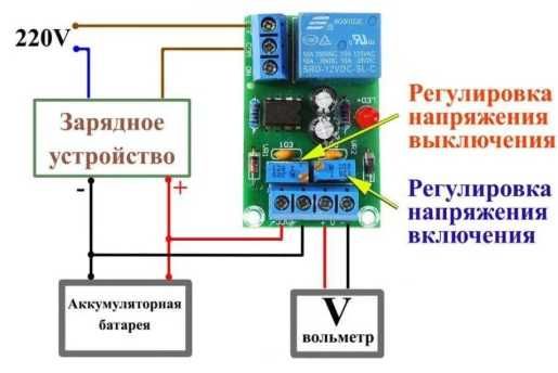 Контроллер заряда аккумулятора XH-M601