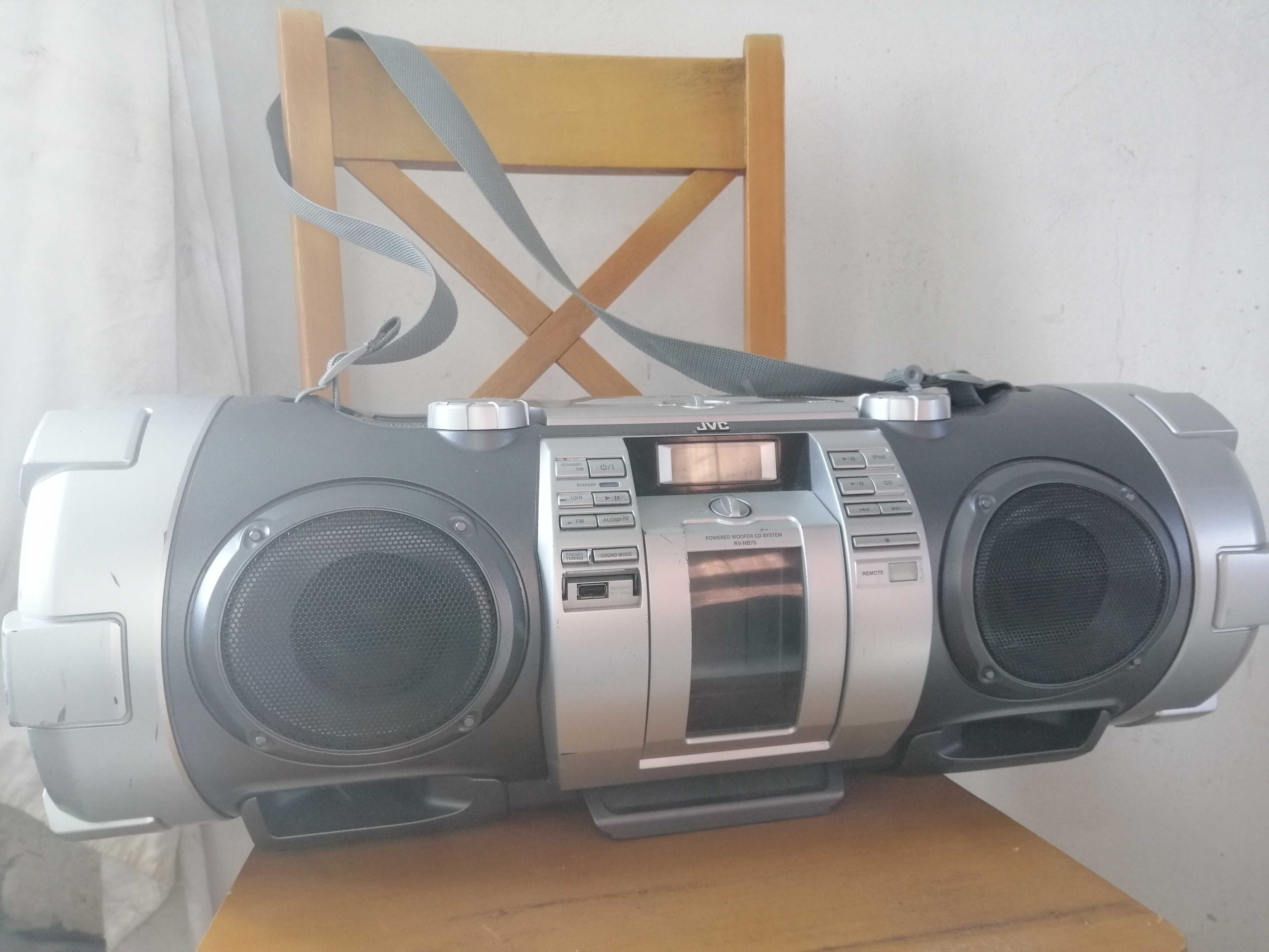 Boombox radio JVC głośnik