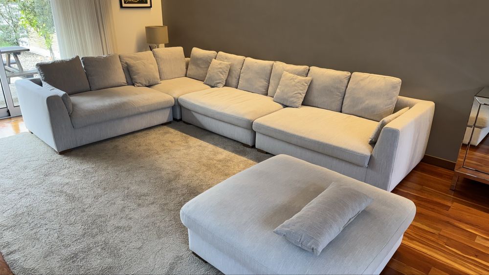 Sofá Modular Kinda Cinza