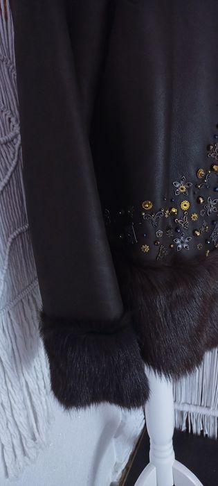 Дублянки жіноа хутро натуральне  р 48-50 О Г105-108