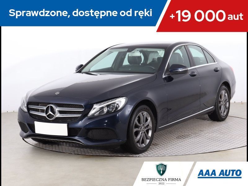 Mercedes-Benz Klasa C C 160, Salon Polska, Serwis ASO, Automat, Skóra, Klimatronic,