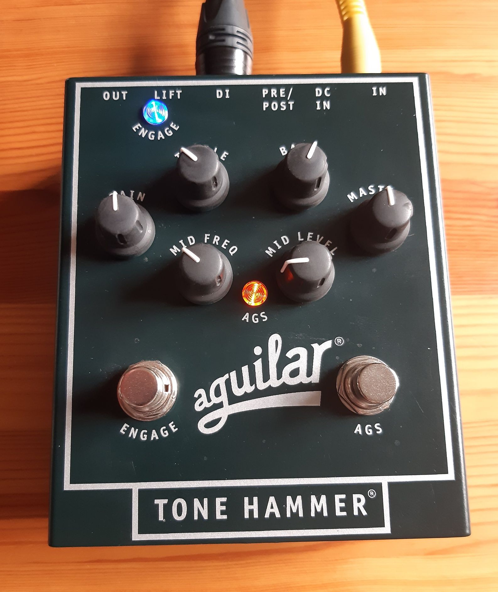 Aguilar tone hammer, preamp do basu, direct box, stan bdb