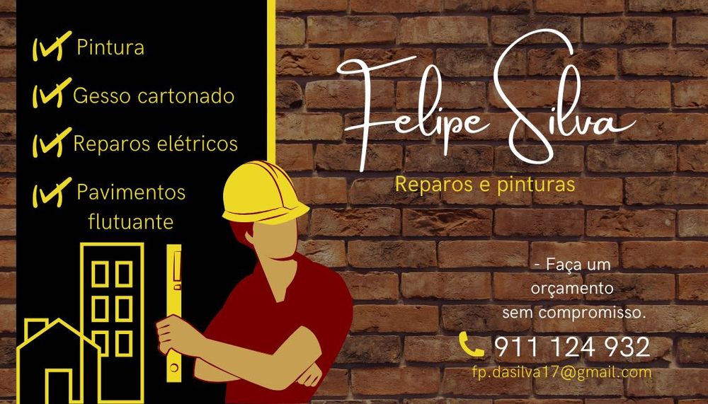 Remodelação/Eletricidade/Pladur/Pintura