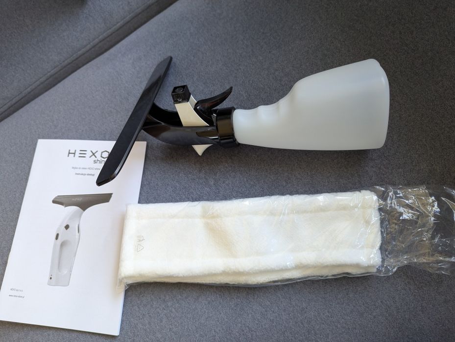 NOWA Myjka elektryczna do okien szyb luster kafli HEXO Shine