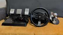 Kierownica Thrusmaster T300RS GT + TH8A Shifter IDEAŁ, PROSTO Z SZAFY