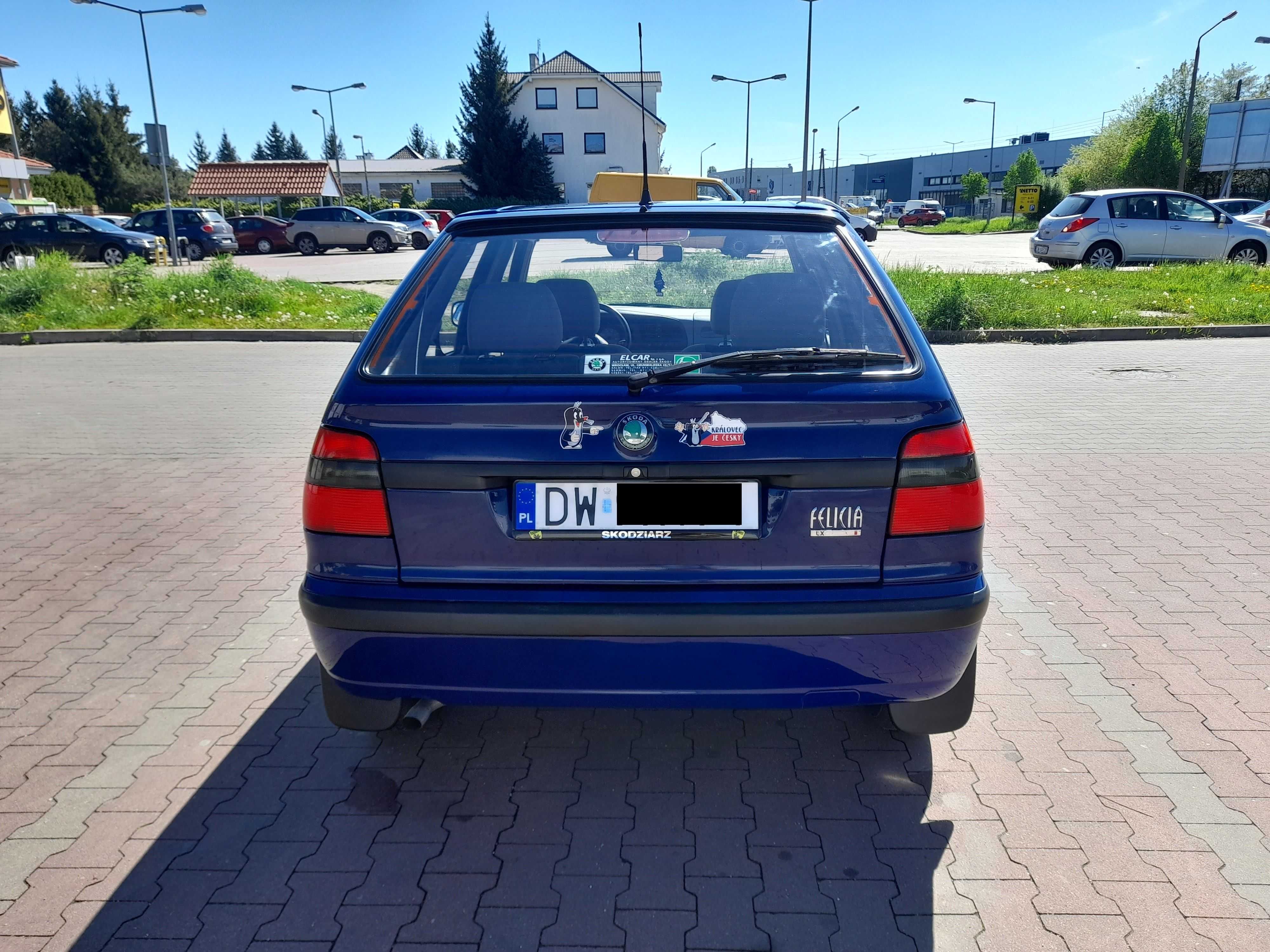 Sprzedam z kolekcji Skoda Felicia '2001 Modra 1.3 benzyna 68km Piękna!