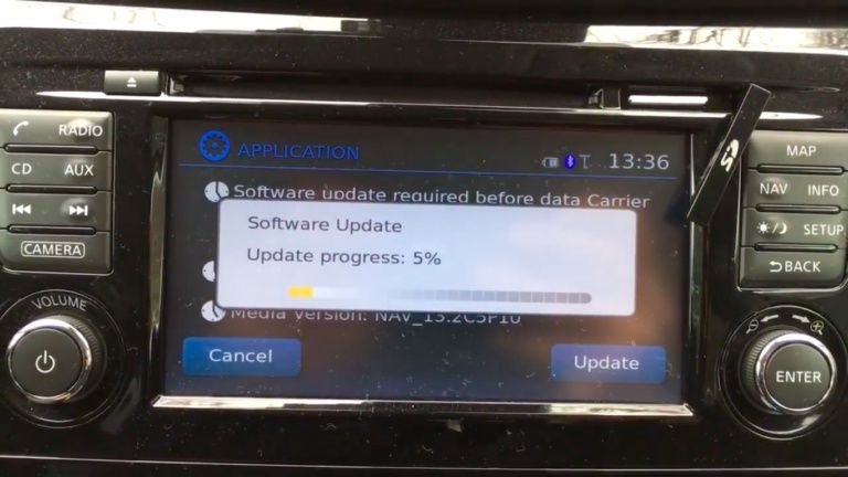 Карти навігації Nissan connect 3