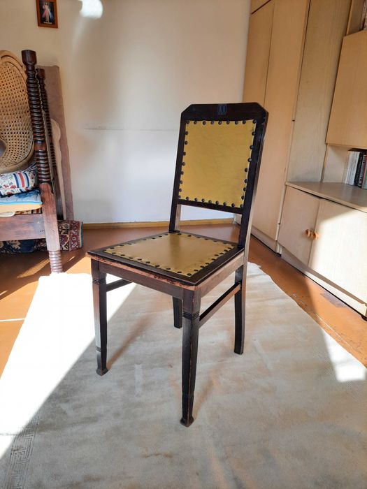 4 Krzesła modernistyczne  art déco