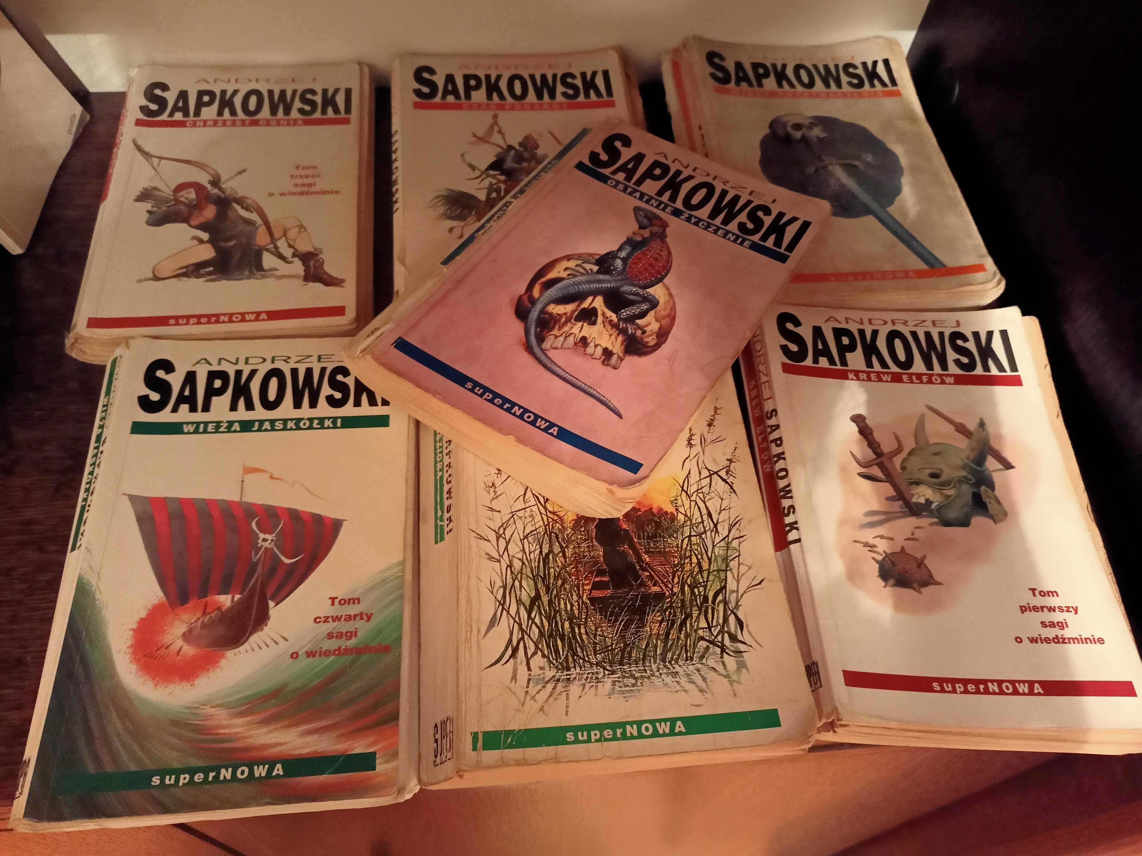 Saga o wiedźminie, białe wydanie, supernova, od 1993 do 1999