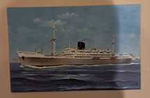 Postais com Barcos/Paquetes Portugueses, anos 60.