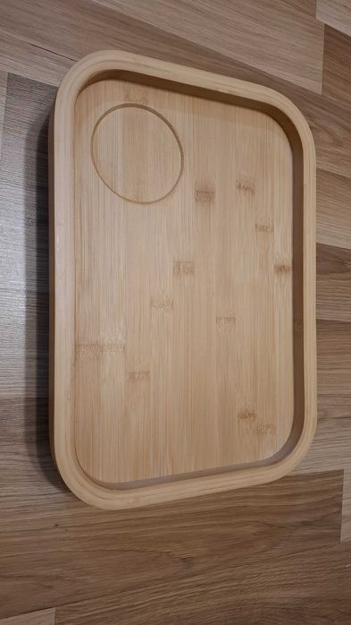 Półka na łóżko, taca wisząca, 38,5 x 26,5 x 3,2cm  IGTOPS