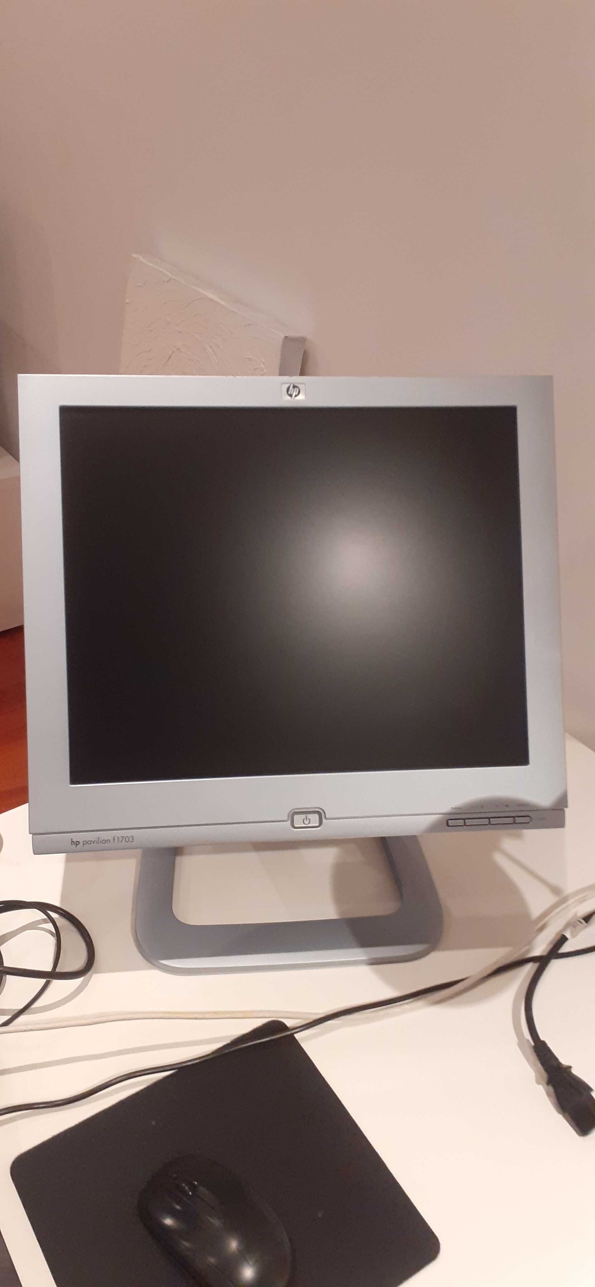Monitor HP modelo f1703 - Avariado