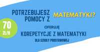 Korepetycje z matematyki dla uczniów szkoły podstawowej