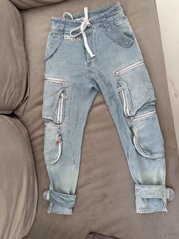 Robert Kupisz jeansy bojówki S M jak nowe