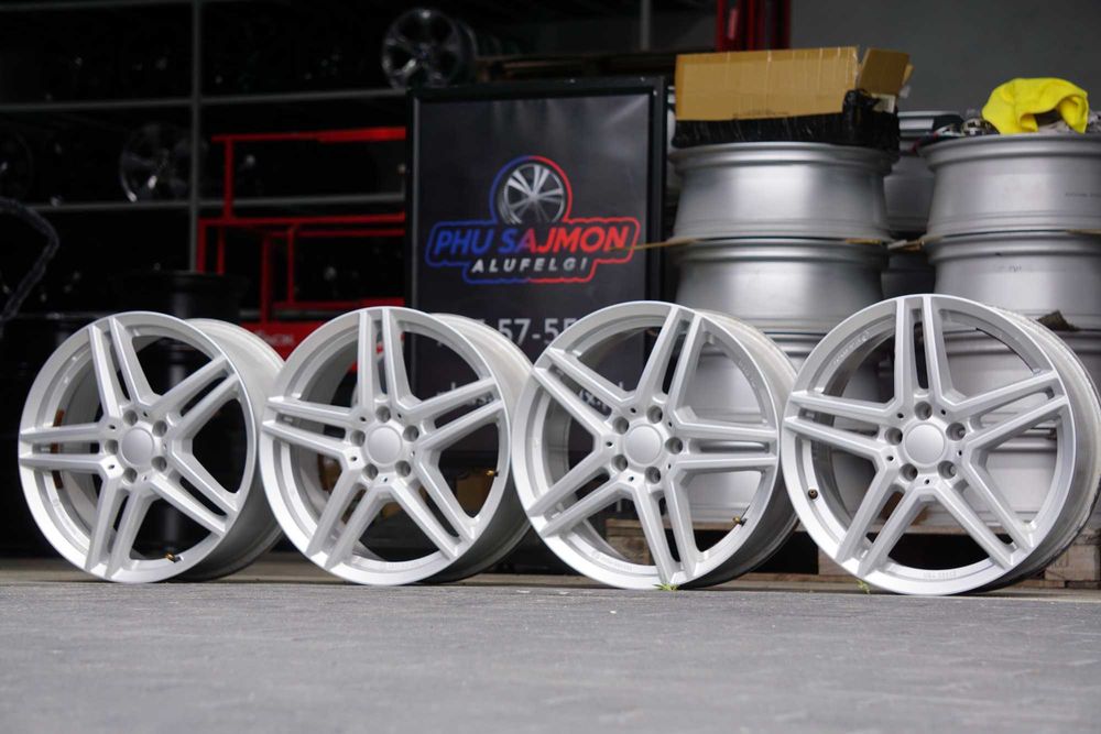 Alufelgi Uniwheels 5x108 7,5Jx18 et50,5 cb63,4mm oryginalny srebrny