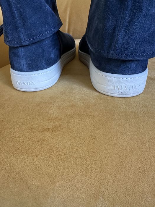 Prada piekne botki zamszowe ze skory. Rozmia 37. Cena do negocjacji.