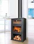Salamandra a lenha CV1100 S com forno (Preço sob Consulta)