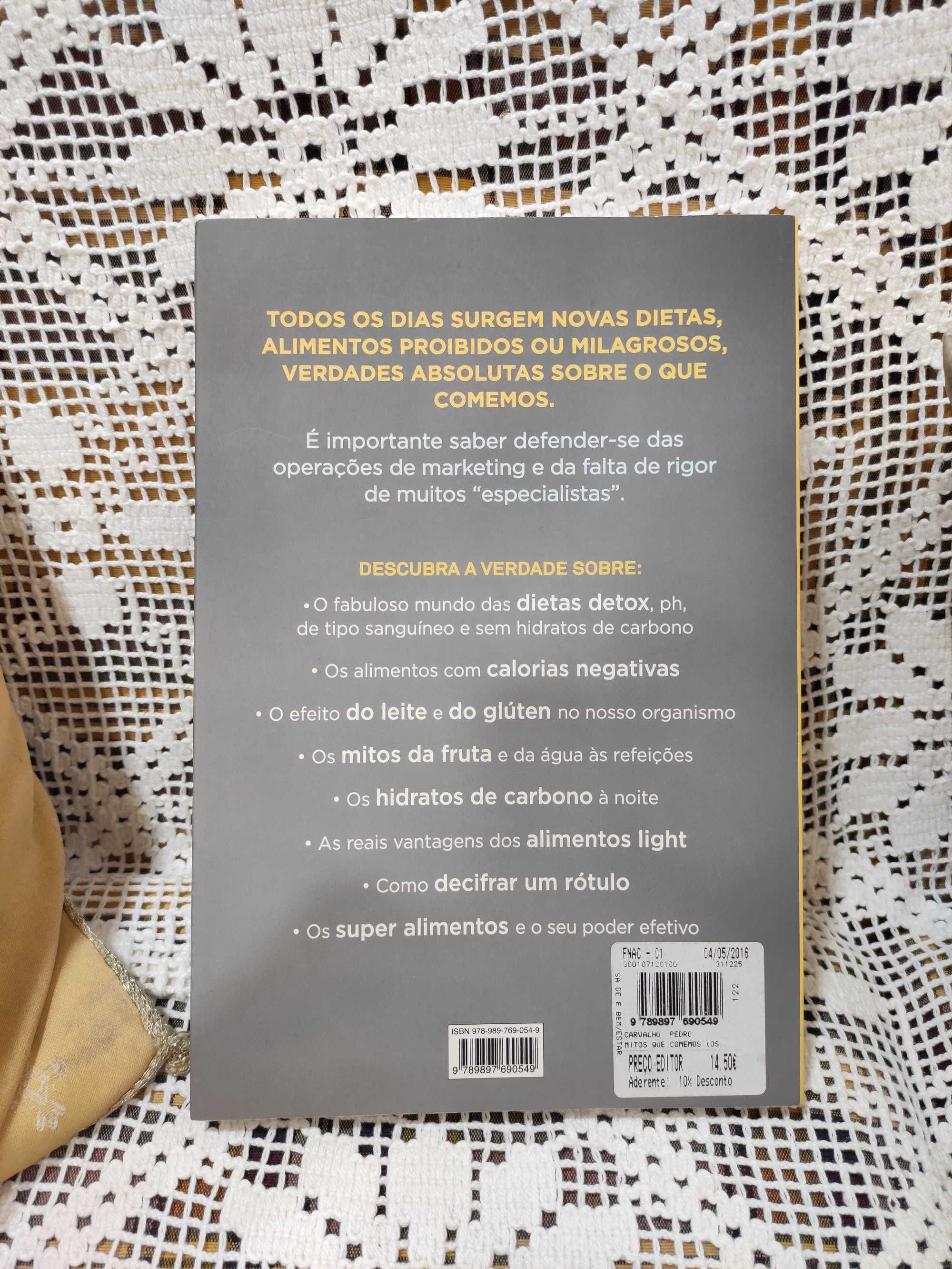 Livro "Os mitos que comemos"