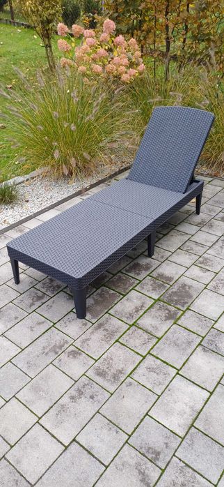 Leżak ogrodowy tarasowy Ketter rattan