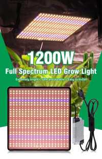 LED FULL SPECTRUM cultivo interior plantas crescimento 220v Novo