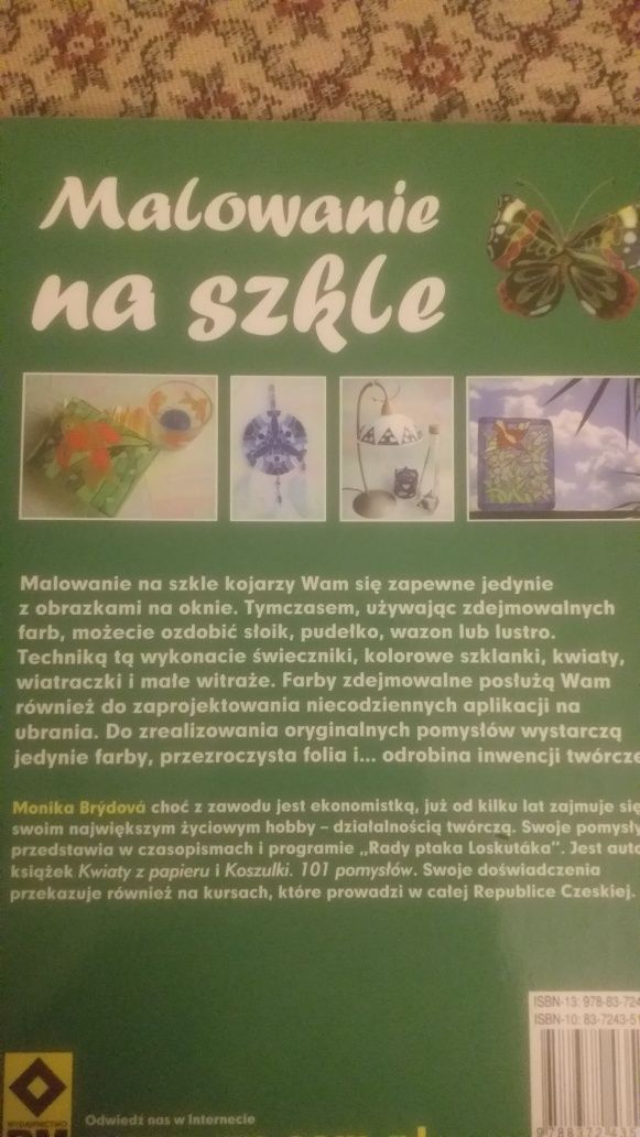 Malowanie na szkle Monika Brydlova